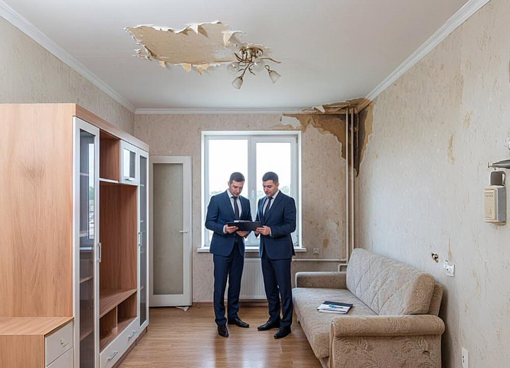 Виды проводимых экспертиз после залива: